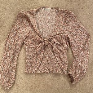 American Eagle tie top